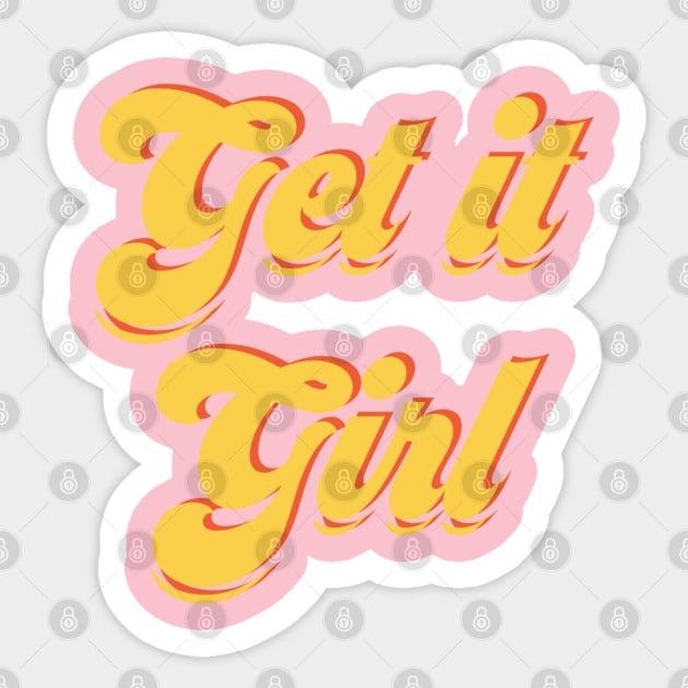 get it girl Sticker by KdpTulinen